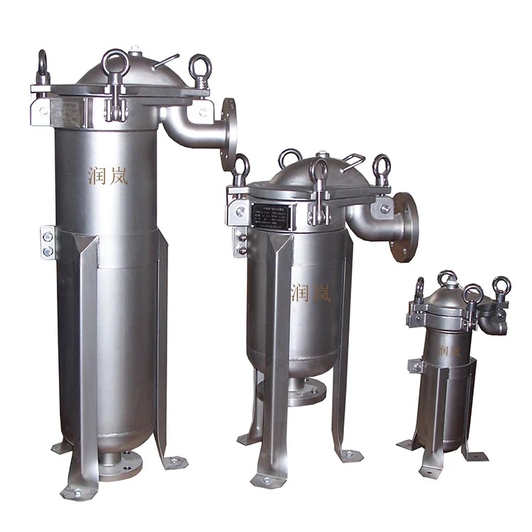 Stainless Steel Single Bag Filter Housing for Waster Water Treatment Low Maintenance
