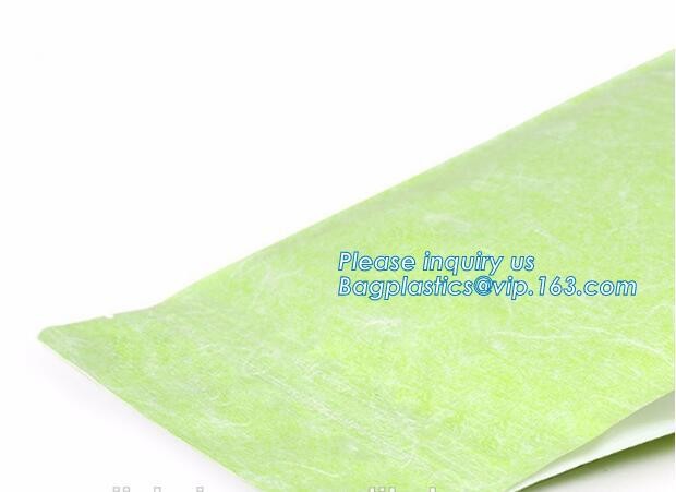 zipper. ziplock, Custom printed paper bread bags use for food packaging,Open Top Kraft Paper Laminated Foil Lined Flat B