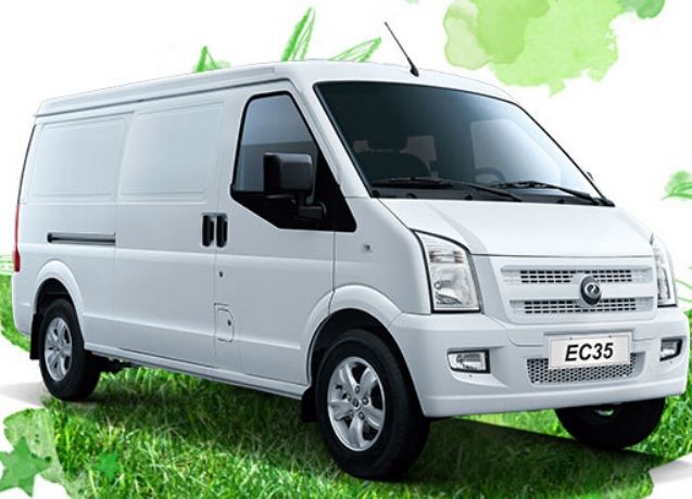EEC Certified Right Hand Drive Electric Cars Ruichi Ec35 Cargo Delivery Van 245Km