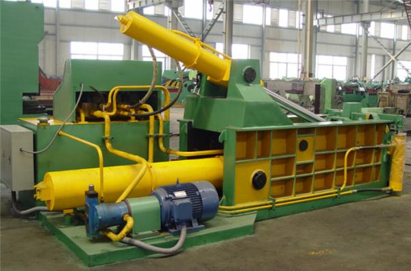Different Colour Hydraulic Pet Bottle Baling Press Manual Control Round Packing