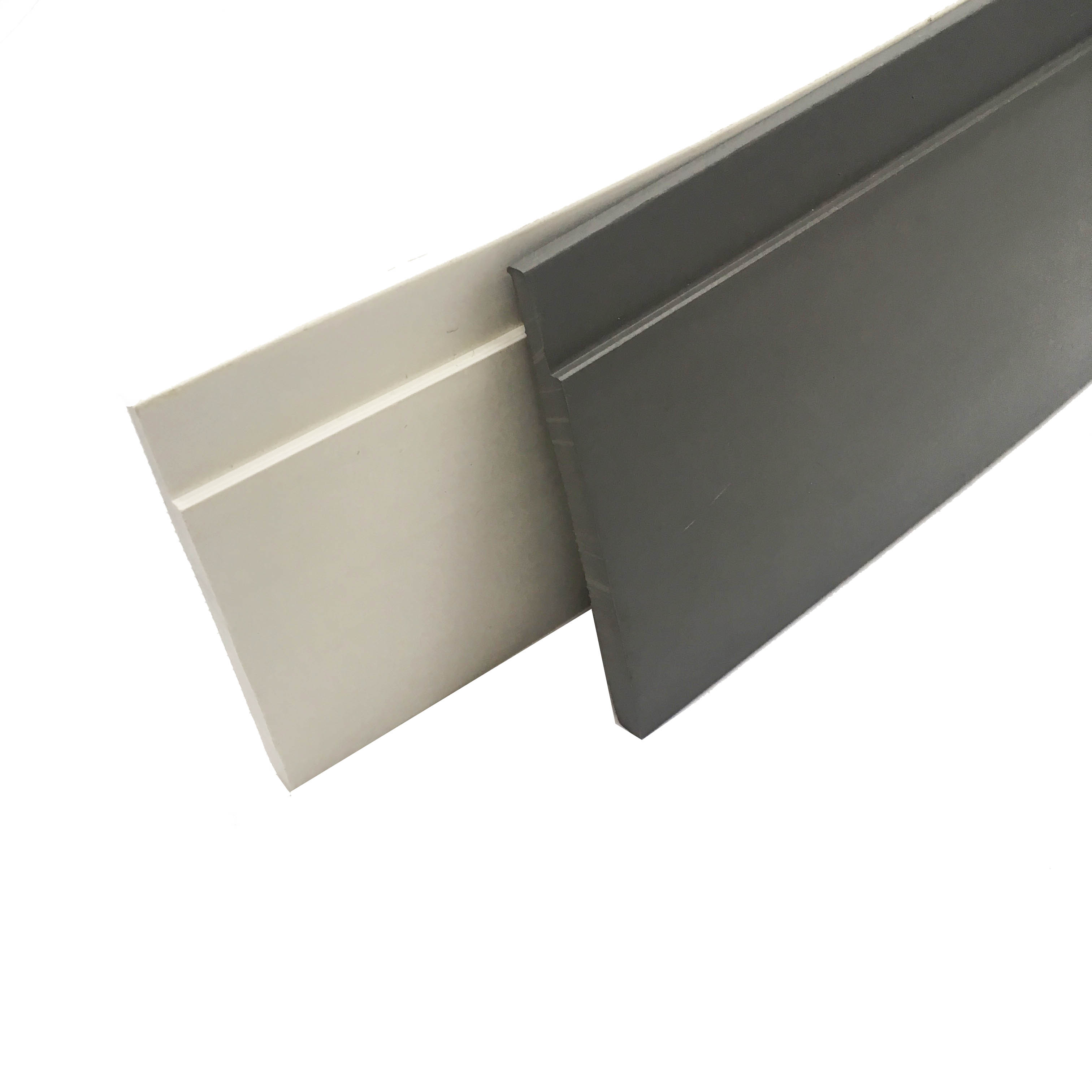 Rubber Vinyl PVC Baseboard for Flooring Base Cove Eco-friendly and Customer's Requested