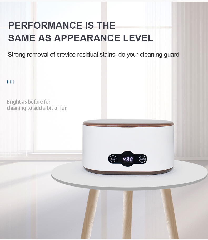 New household ultrasonic cleaners for jewelry eyeglasses watch cleaning