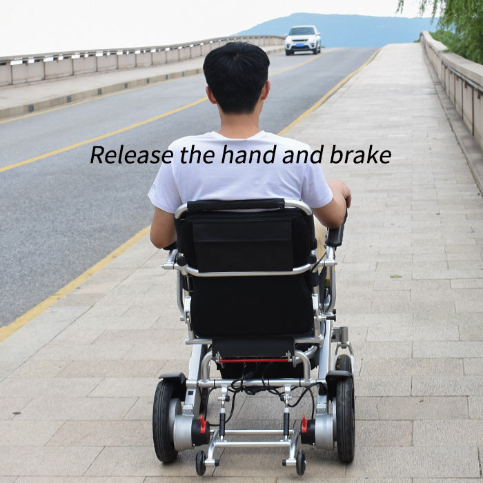 Lithium 36km Multifunction Foldable Electric Wheelchair