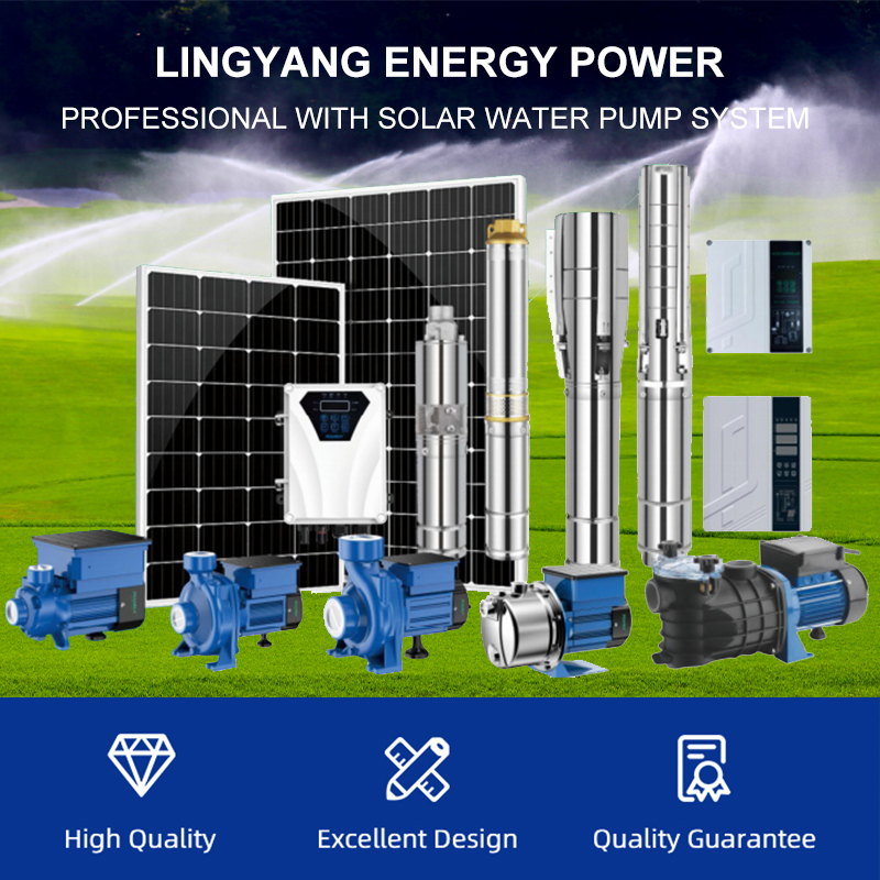 Stainless Steel Solar Pumpfor Agriculture Deep Well Pumping System