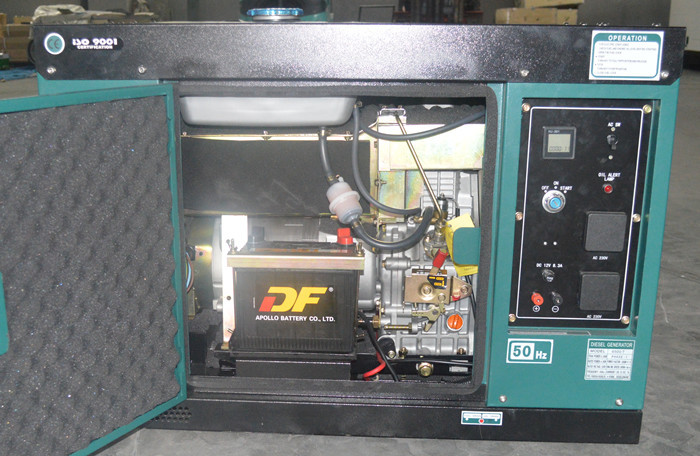 Silent Portable Small Generator3kva To 7kva , Quiet Diesel Generator
