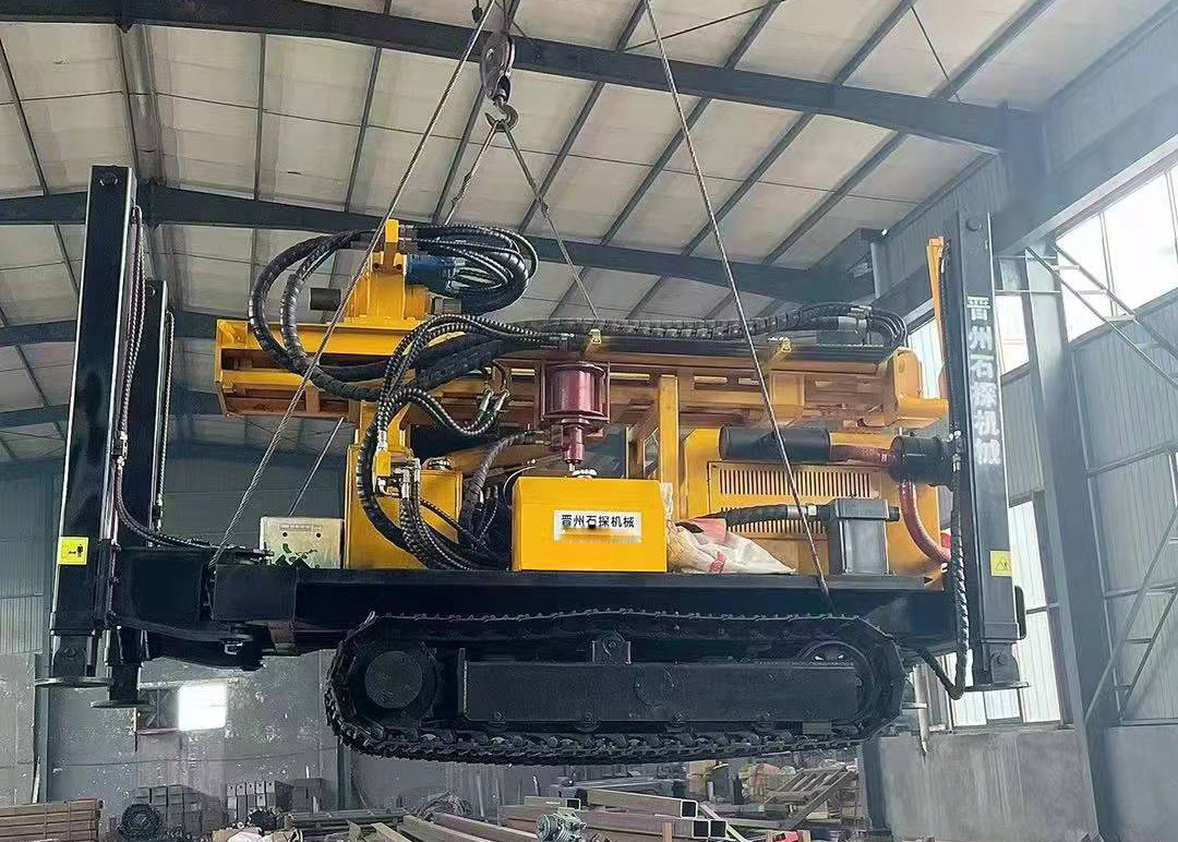 St 450 Meters Deep Crawler Mounted Drill Rig Large for Water Well