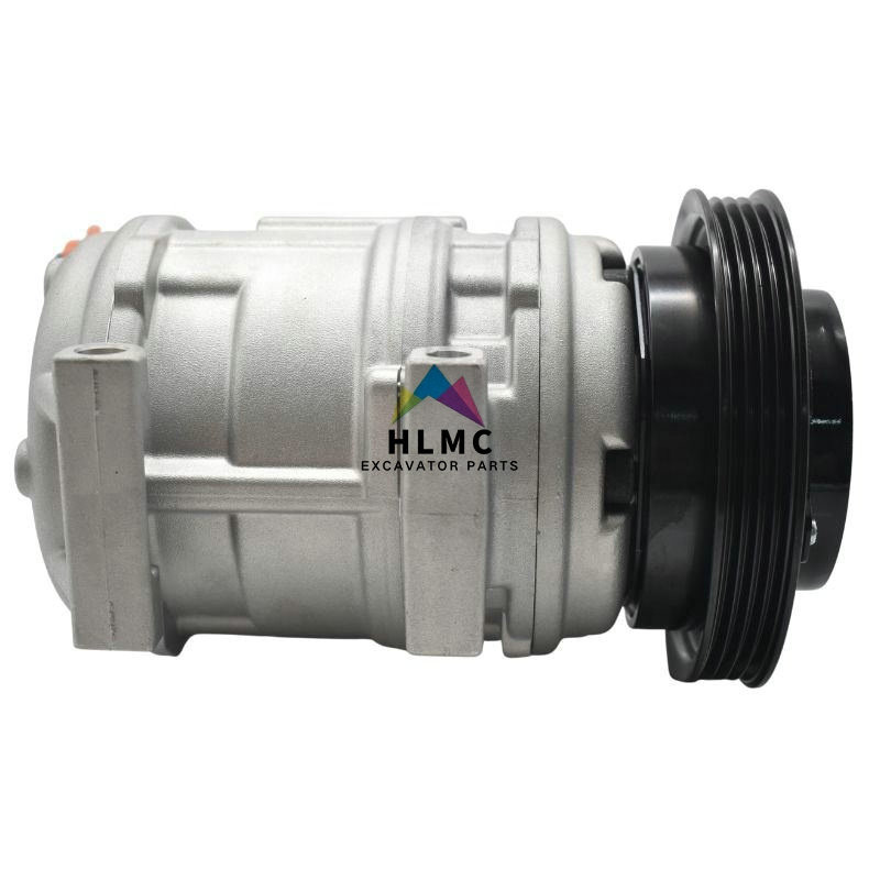 Doosan Excavator DX340 Air Conditioner Compressor 2208-6013B 440205-00070 2208-6013A