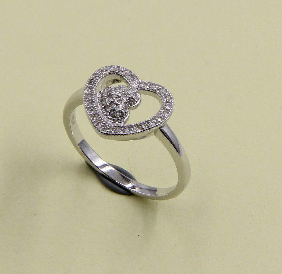 Sterling Silver CZ Rings With Radiant Elegance Chunky Sterling Silver Rings Sterling Silver Stackable Rings