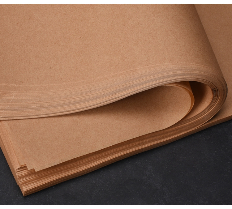 Straw Pulp Oil Proof Paper for Take Away Food Bakery Pizza Pad Barbecue French Fries