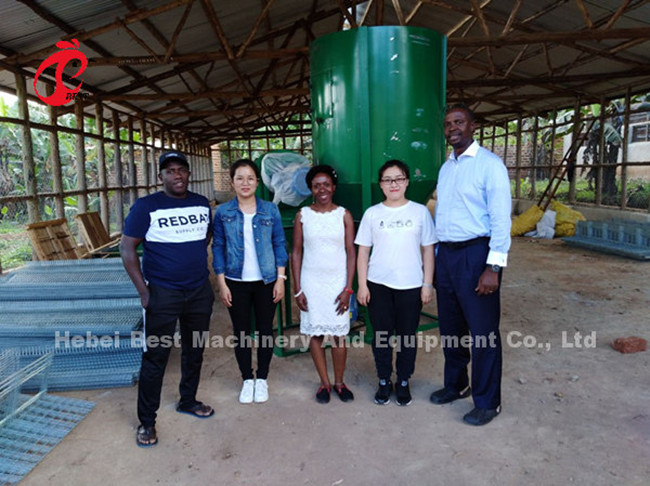 Chicken 1 Or 2 Tons Small Poultry Feed Mill Machinery Full Automatic Star