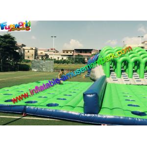 China Run 5k Inflatables Obstacle Course Challenge Obstacle Mat / Mattress Course on sale