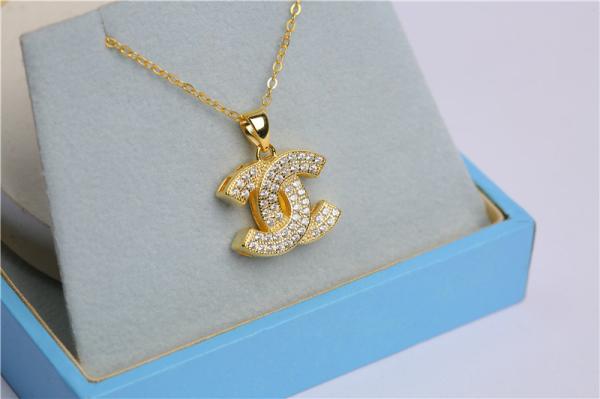 Pendent Long Chain Hip Hop Plated Jewelry Pendant Necklace 18K Gold Plated for