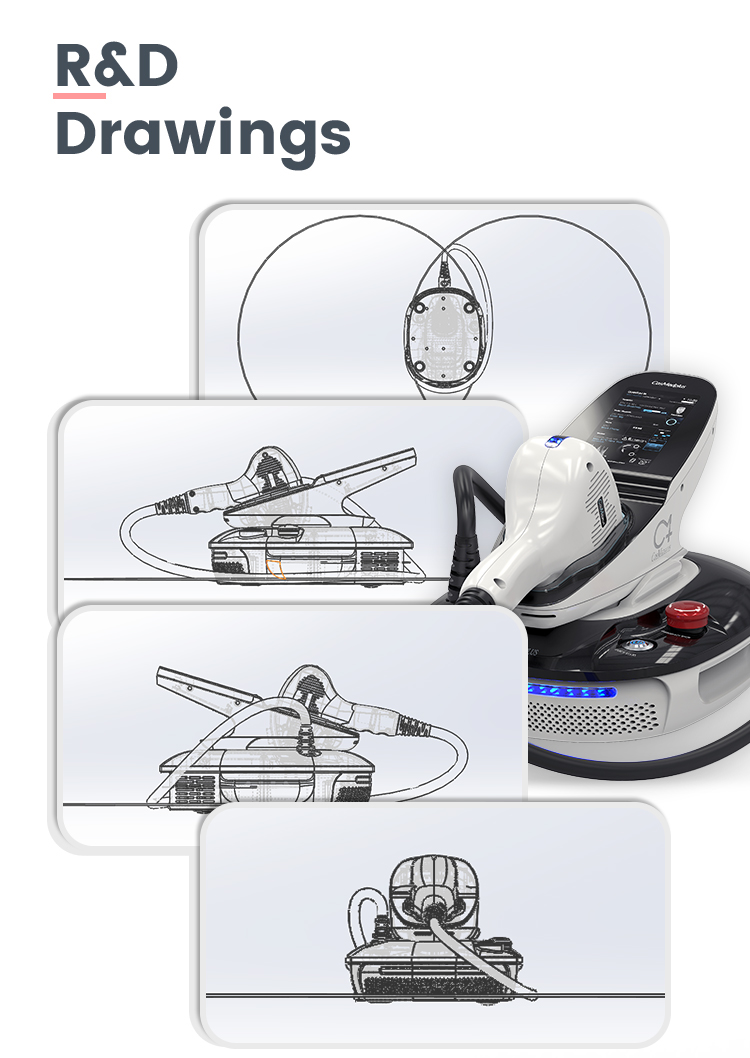 Professional 3 Wavelength Laser Diodo for At-Home Hair Removal and Skin Rejuvenation