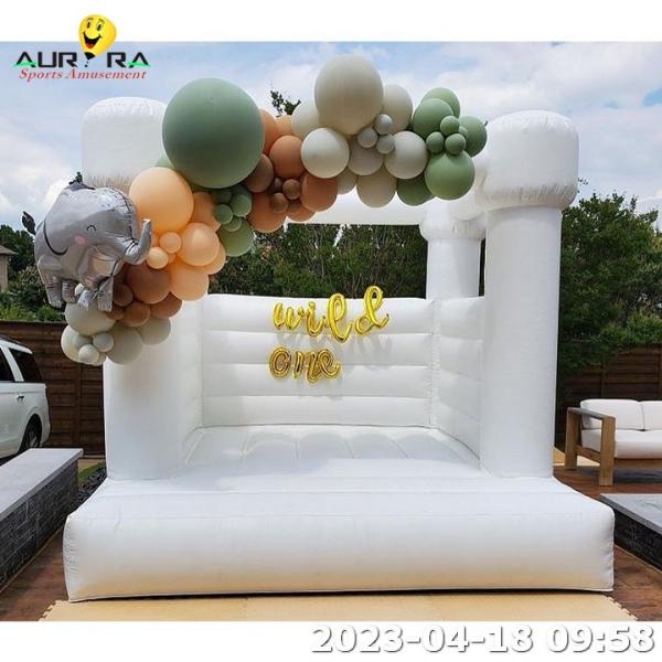 Inflatable Bounce House For Kids Adults Jumping 8x8 Commercial Bouncy Castle