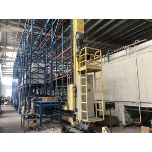 FIFO Automated Shuttle Pallet Racking Warehouse Storage High Space Utilization