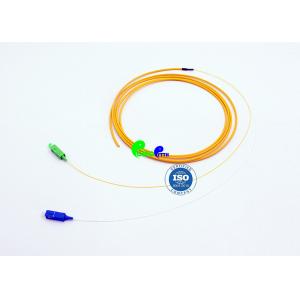SC APC + SC UPC Fanout Pigtail Patch Cord 3.0mm With Low Back Reflection Loss