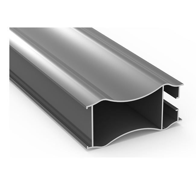Electrophoretic Aluminum Square Tubing , Enox Aluminium Profile For Kitchen Cabinets