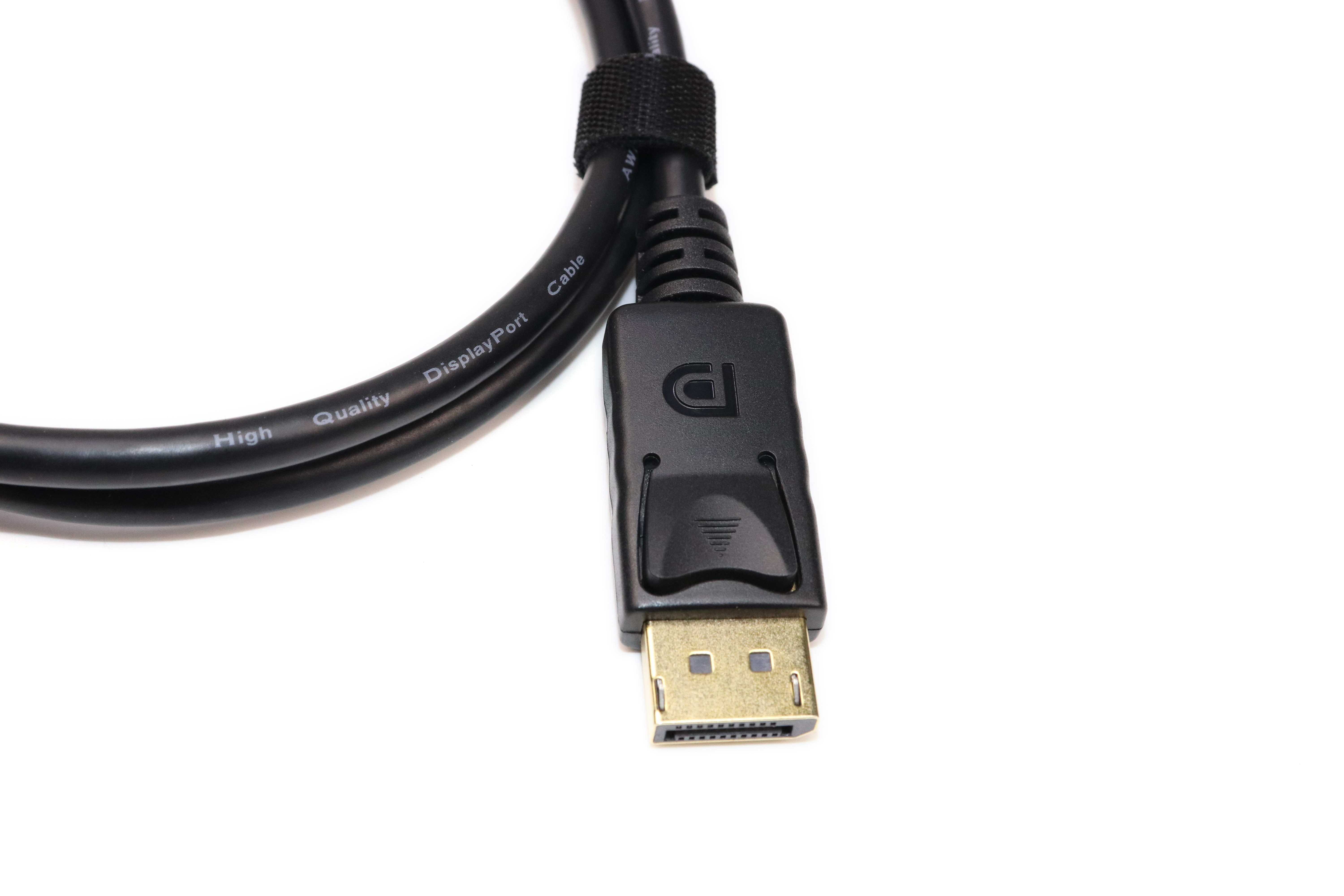 DP1.2 4K 90 Degree Display Port Male To Male Cable 2K 144hz