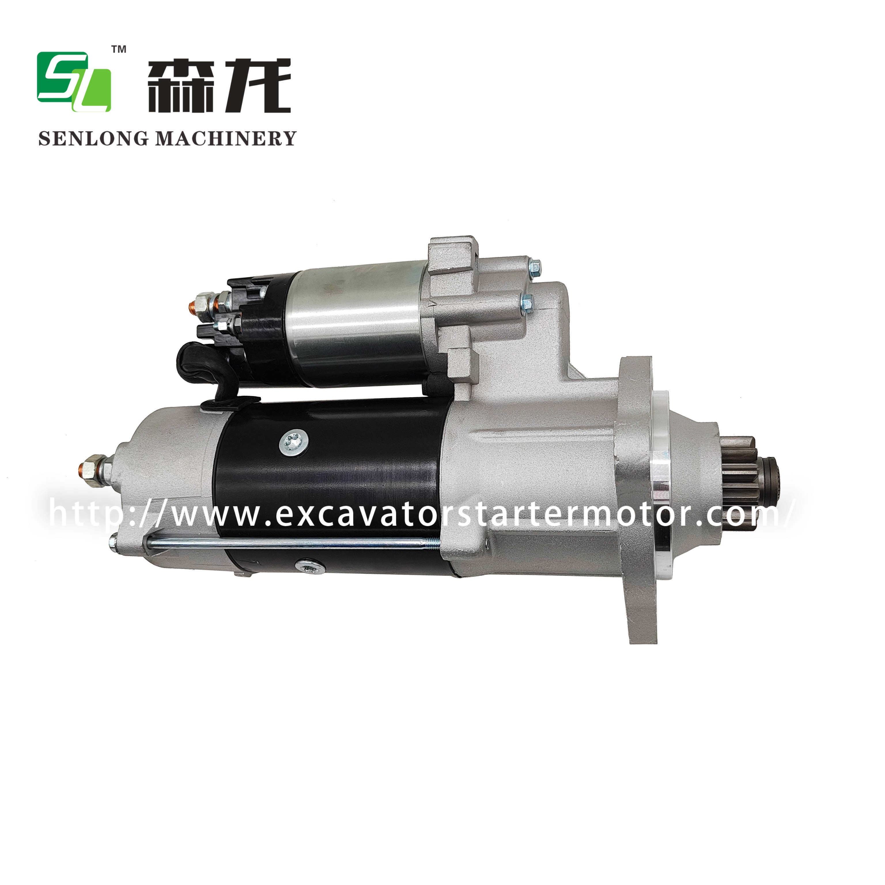 24V 7.5KW 12T Excavator Starter Cummins Motor 5256984 5346195 C3415537 C5256984 LNMS3504 M105R3038SE M105R3038SE-VPP