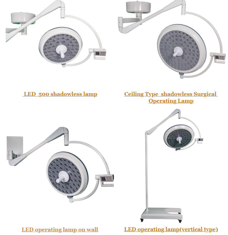 Cold Light Source 120000lux Led Shadowless Operating Lamp For Medical Surgery