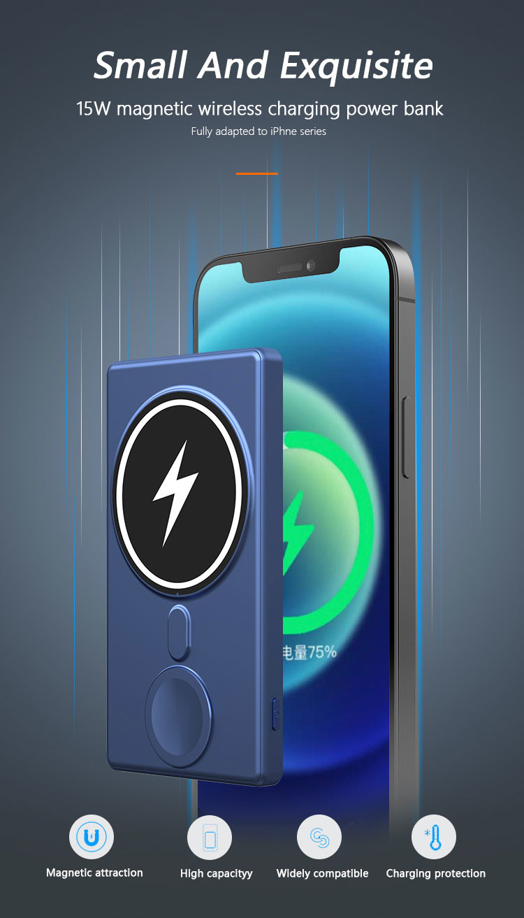 5000mAh Wireless Charging Power Bank