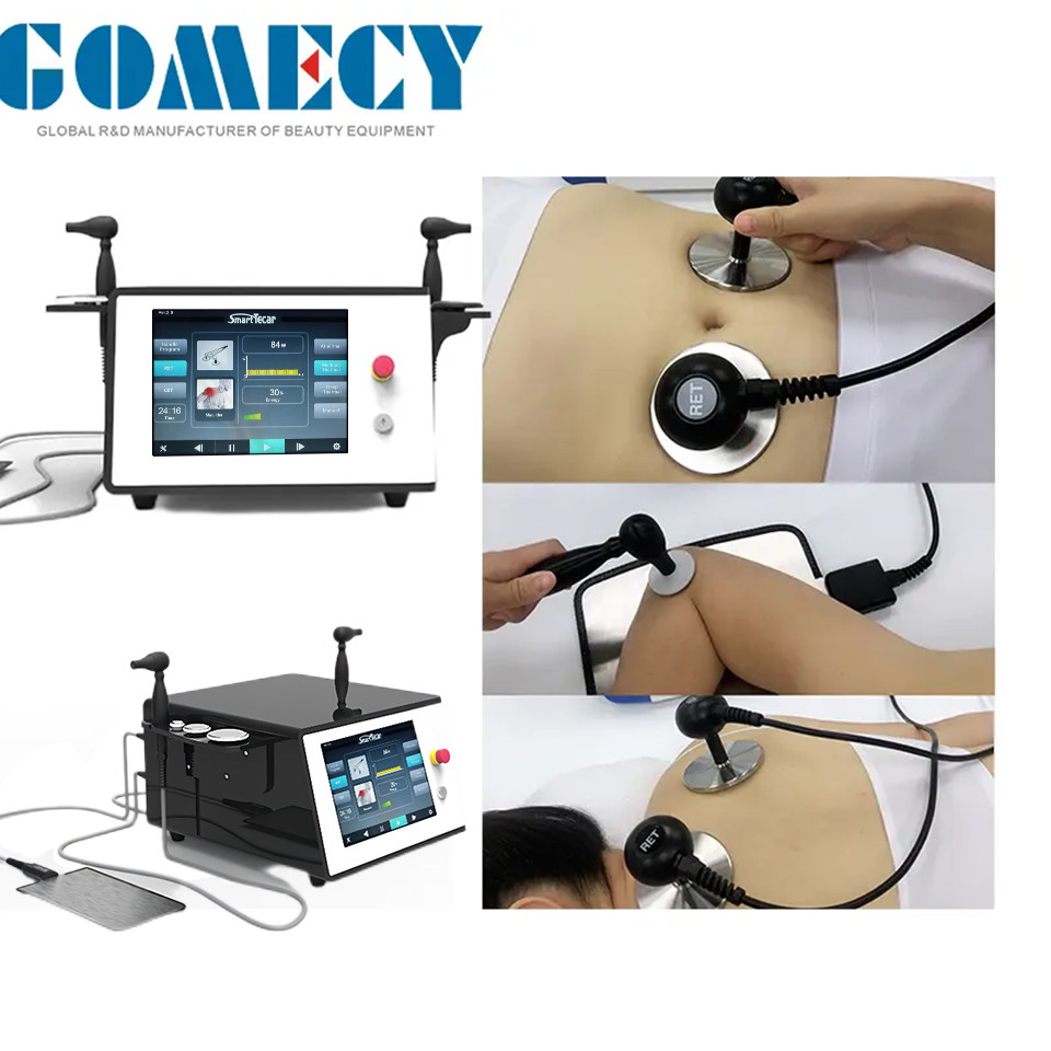 300KHZ - 500KHZ Tecar Therapy Machine CET / RET Radio Frequency Therapy Device
