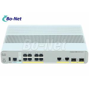 Durable Cisco 8 Port Gigabit Ethernet Switch WS-C2960CX-8TC-L 2 X 1G SFP LAN