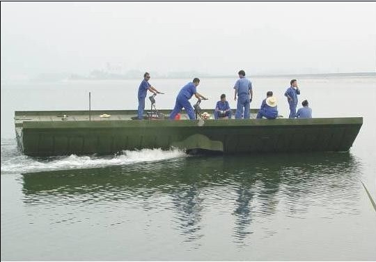 Hz100 Power Pontoon Bridge Emergency Equipment Military
