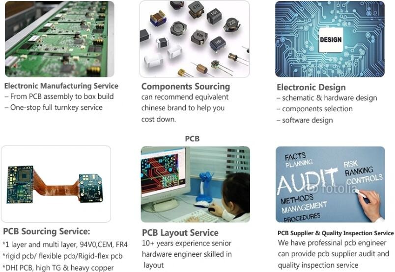 Lead Free HASL FR-4 10 Layer High Frequency PCB Board