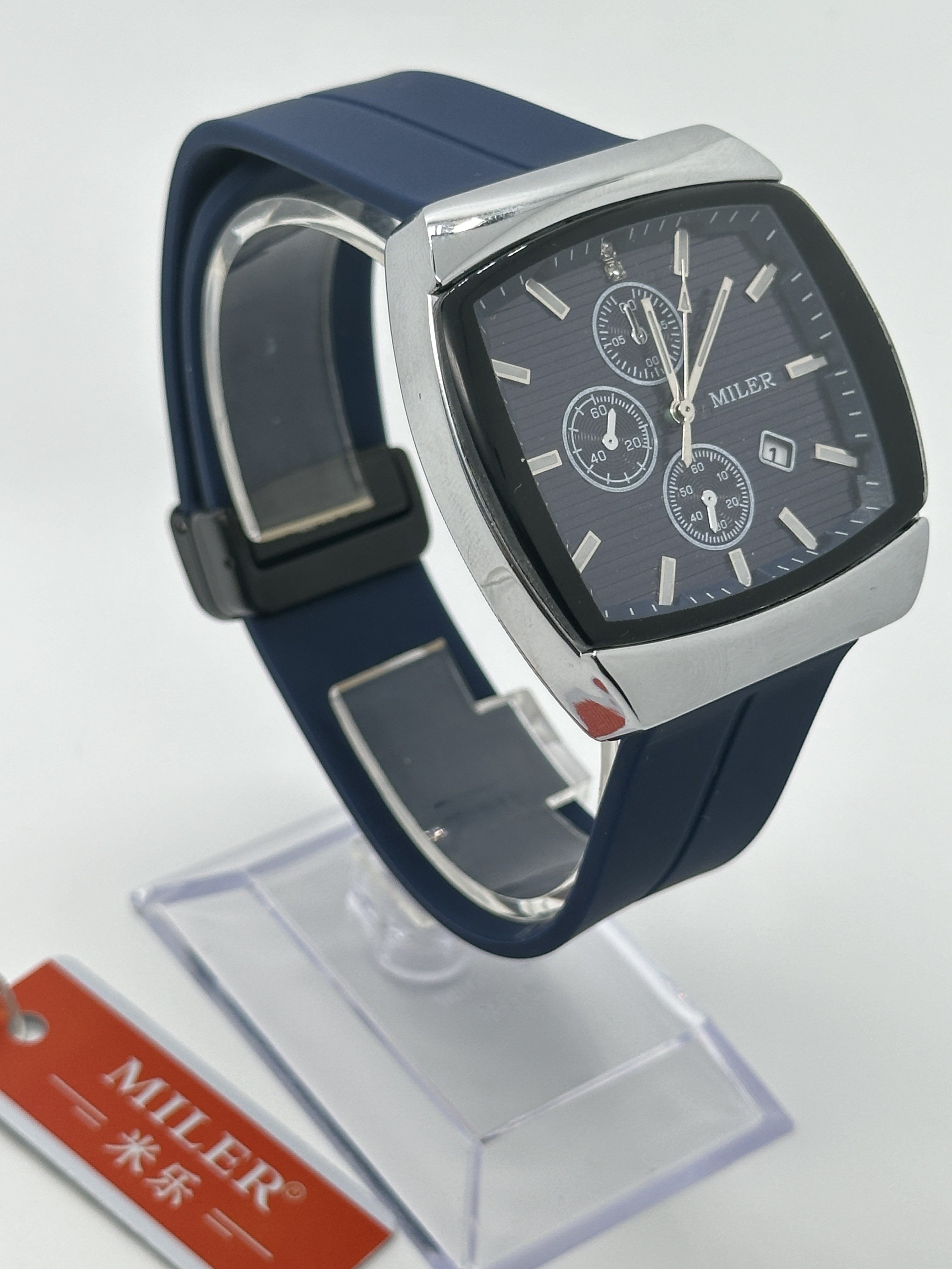 Supplier Hot Selling Man Watch Custom Logo for Promotion Stock Item from China