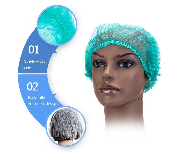 Surgical Non Woven Bouffant Cap