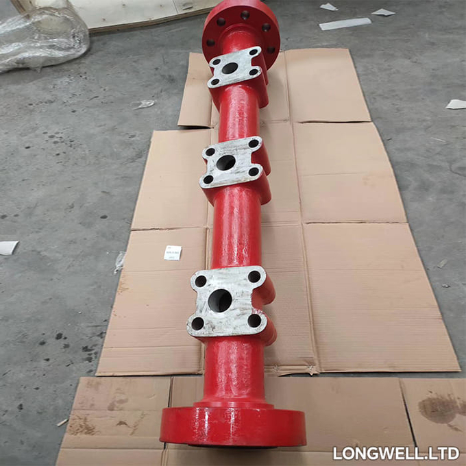 Forging Mud Pump Manifold AH130101052200 AH36001-05.32A.00 BOMCO