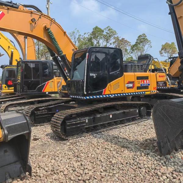 125KW Sany235C Second-hand Excavator Original Hydraulic Pump and Affordable