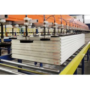 China B2 Fireproof Cam Lock PU Panel Cold Room Insulation Material on sale