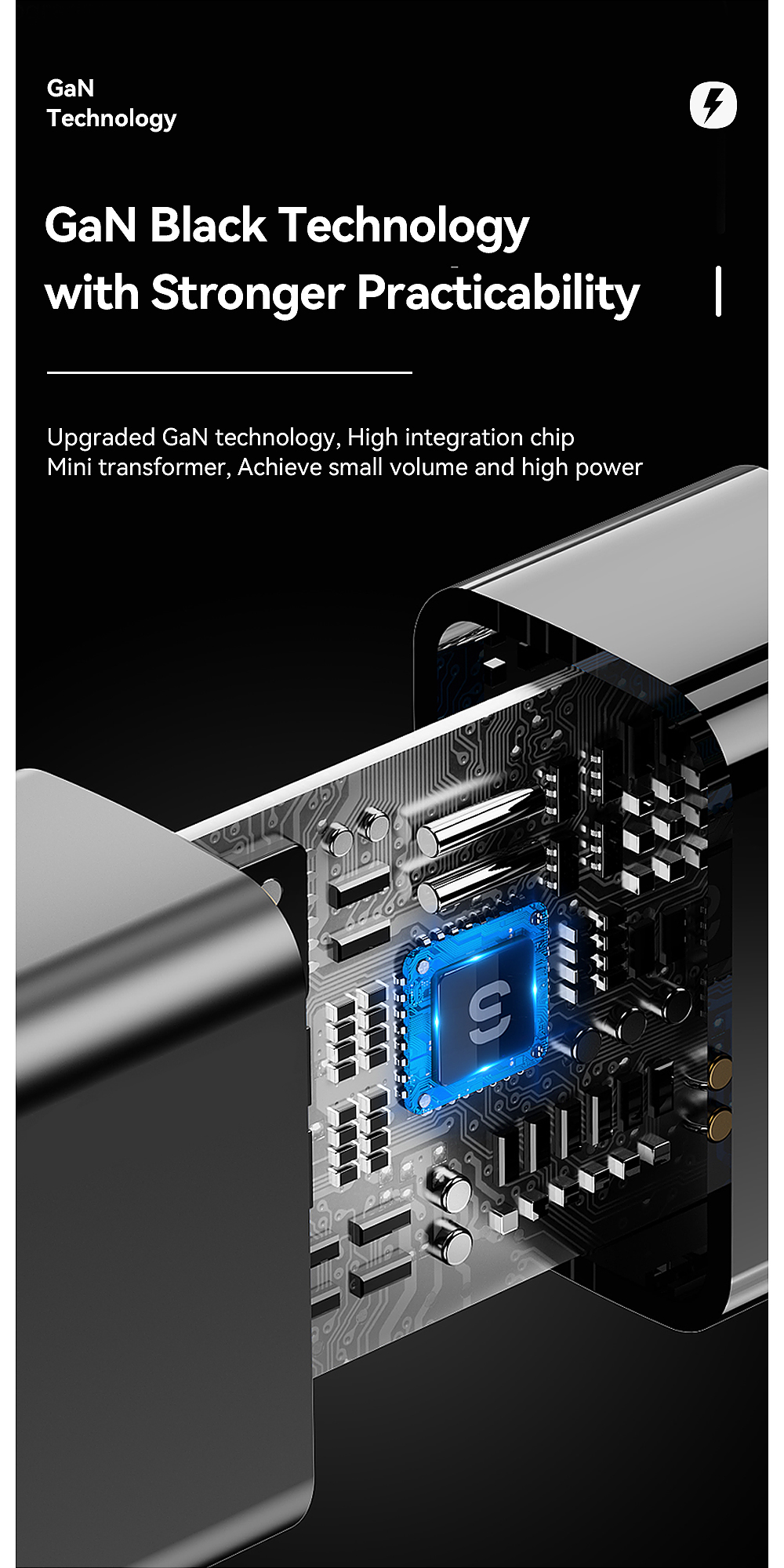 PD3.0 QC3.0 GaN Chargers USB A Type C USB C Phone Charger 20W ES-CD31 Series