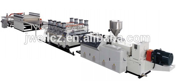 Jwell Kitchen Cabinet PVC Foam Board Extrusion Line