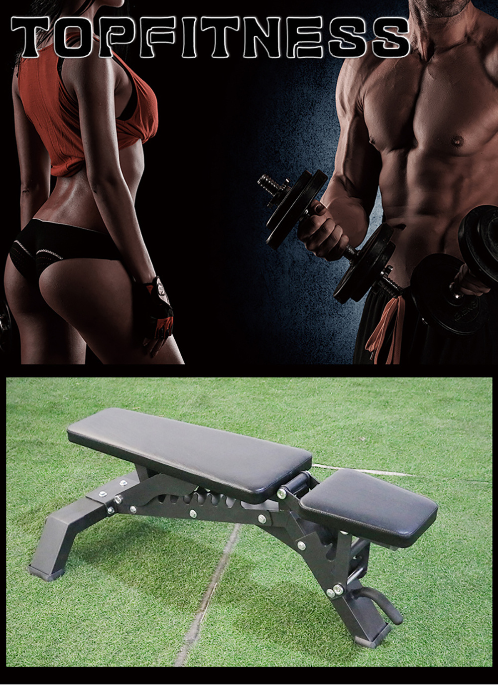 Adjustable Incline Dumbell Bench Gym Multi-Purpose with Leg Extension Weights Stand Rack Strength Training Benches
