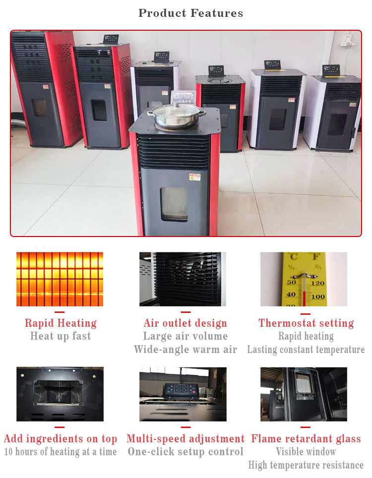 Winter heating furnace biological particle combustion furnace indoor warm air heating furnace
