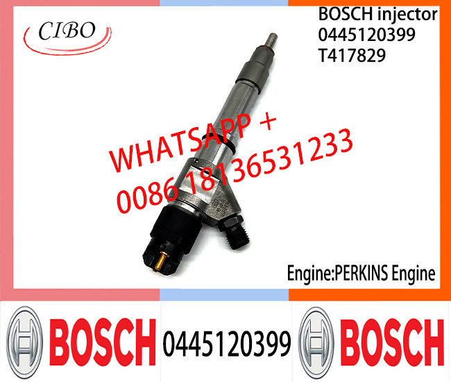 BOSCH 0445120399 Neutral Diesel Fuel Injector Assembly 0445120399 T417829 For Engine