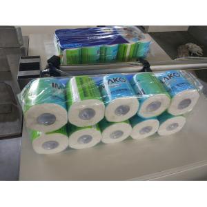 0.6MPA PLC Toilet Paper Packing Machine Auto Countering Wrapping