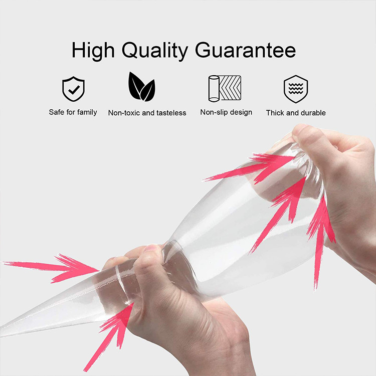 PE PA Disposable Reusable Icing Bags For Cream Frosting