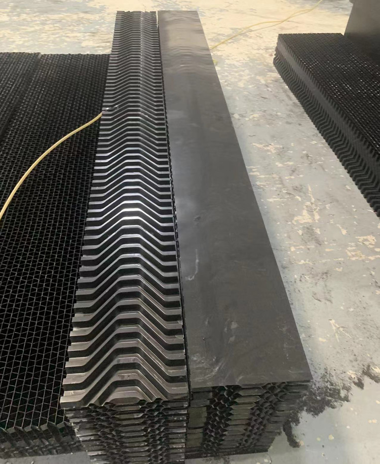 Cross Flow Wave PVC Drift Eliminator PVC Fill For Cooling Tower