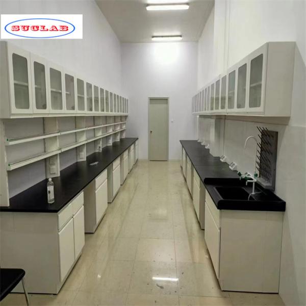 Quality Customizable White  Chemistry Lab Bench  Laboratory Casework for Specific Requirements for sale