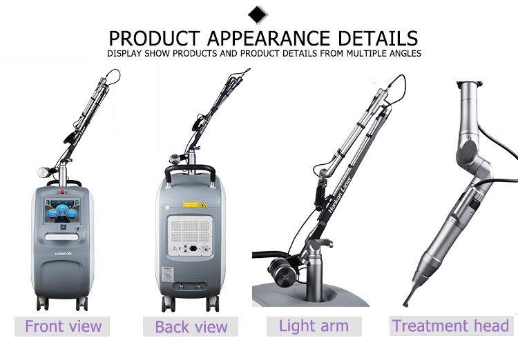 2021 New Popular double rod vertical large tatoo removal ndyag picosecond laser for salon