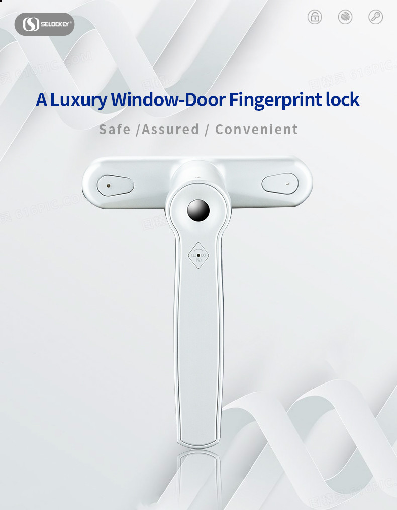 Digital Child Security Anti Theft Fingerprint Window Door Locks
