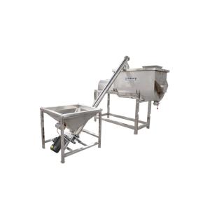 450L/Time 3kw Horizontal Ribbon Powder Mixing Machine
