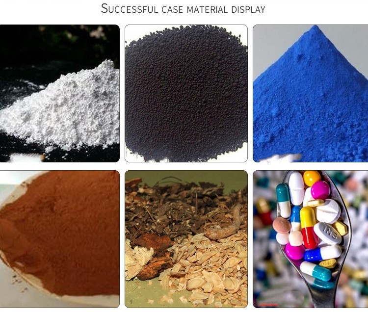 Cassava Powder Flash Vaporization Dryer XSG Chemical Drying Silicon Trioxide Clay