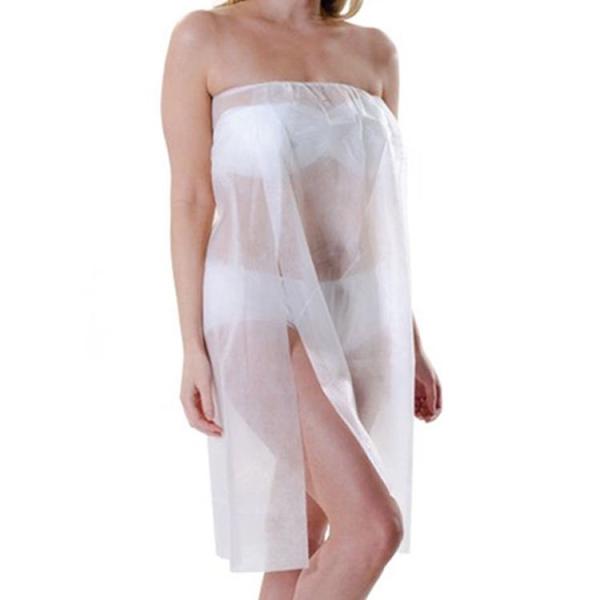 Disposable Nonwoven Kimono Men & Women Bathrobe Kimonos Spa Hairdressing