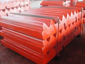 high manganese steel jaw crusher plates for PE series crusher Shanbao Casting wear parts