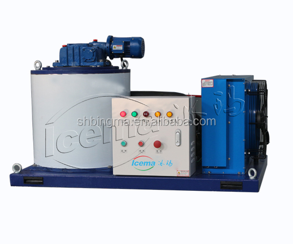 High Productivity 10T/24H Industrial Ice Flake Making Machine for Fishing Seafood